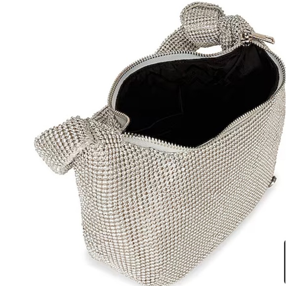Olga Berg Mesh Rhinestone bag - Picture 3 of 8